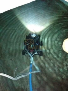 aspirado de cisterna con robot