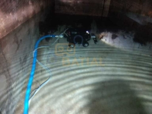 aspirado de cisterna con robot
